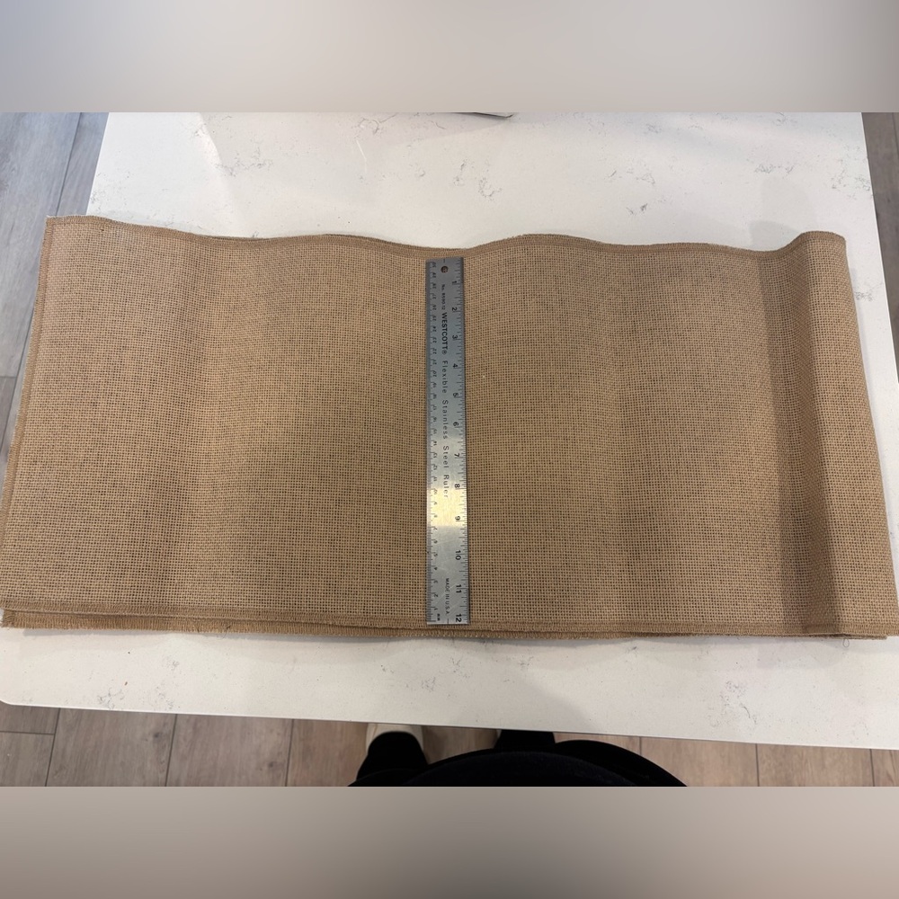 Burlap Table Runner